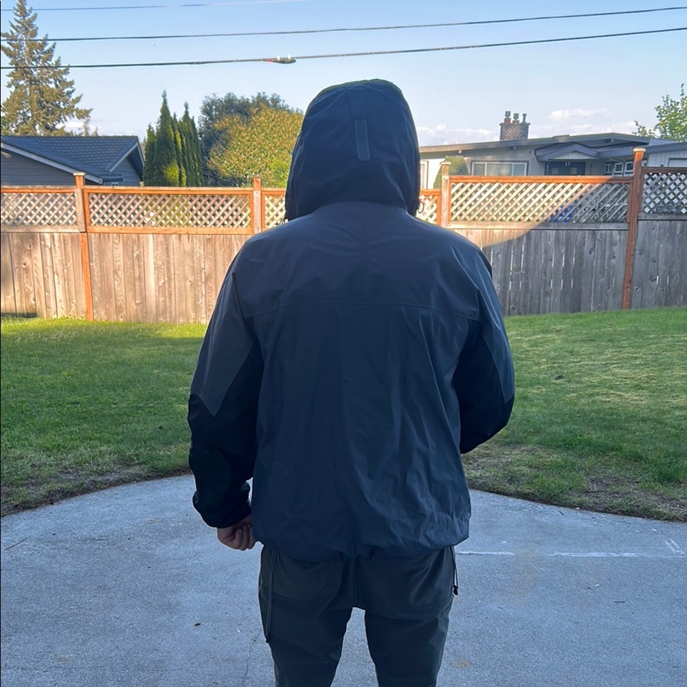 Helly Hansen grey Hooded Rain Jacket